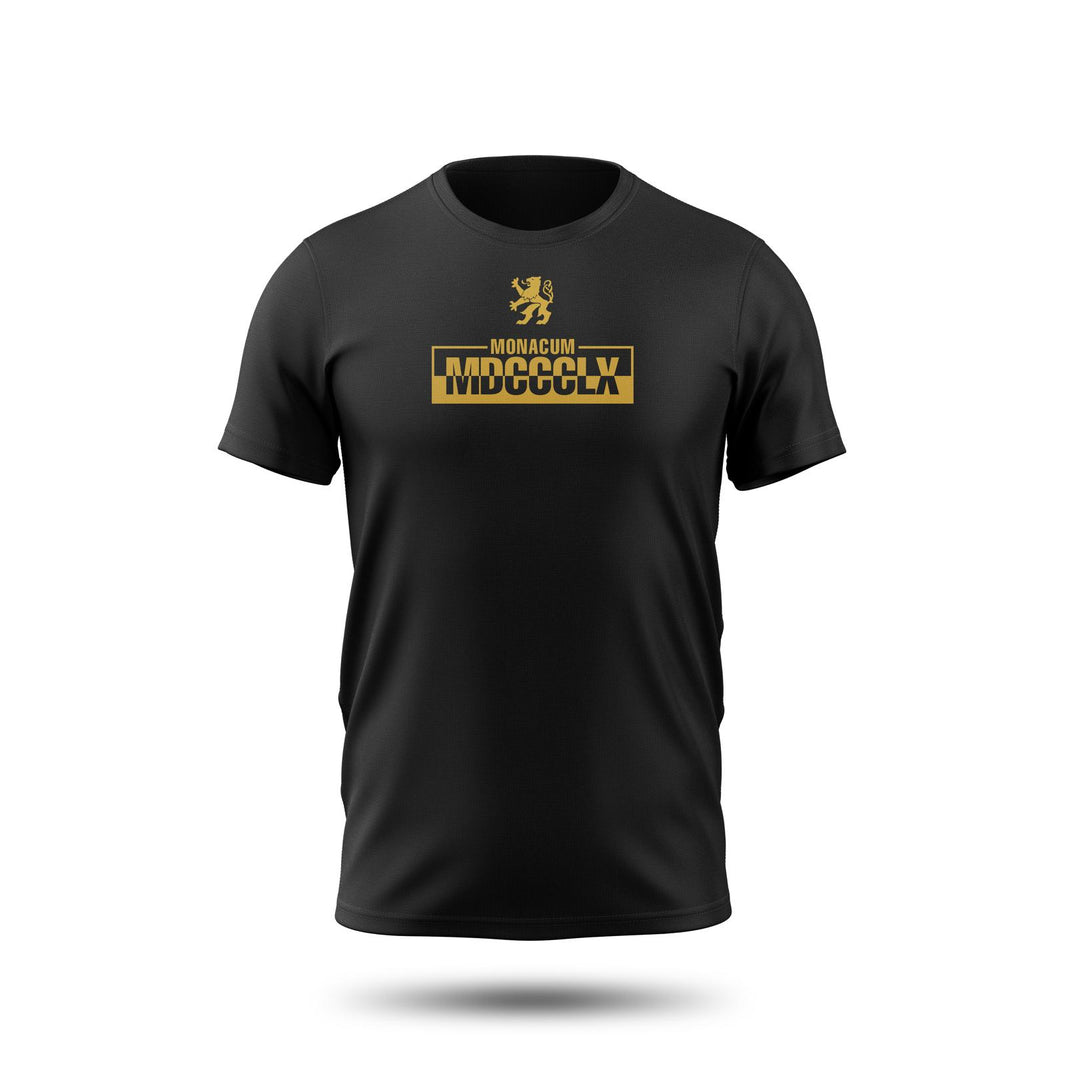 T-Shirt Monacum schwarz