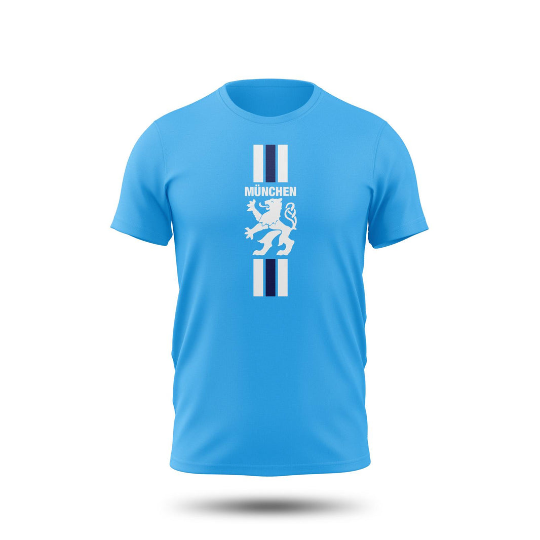 T-Shirt Stripes hellblau
