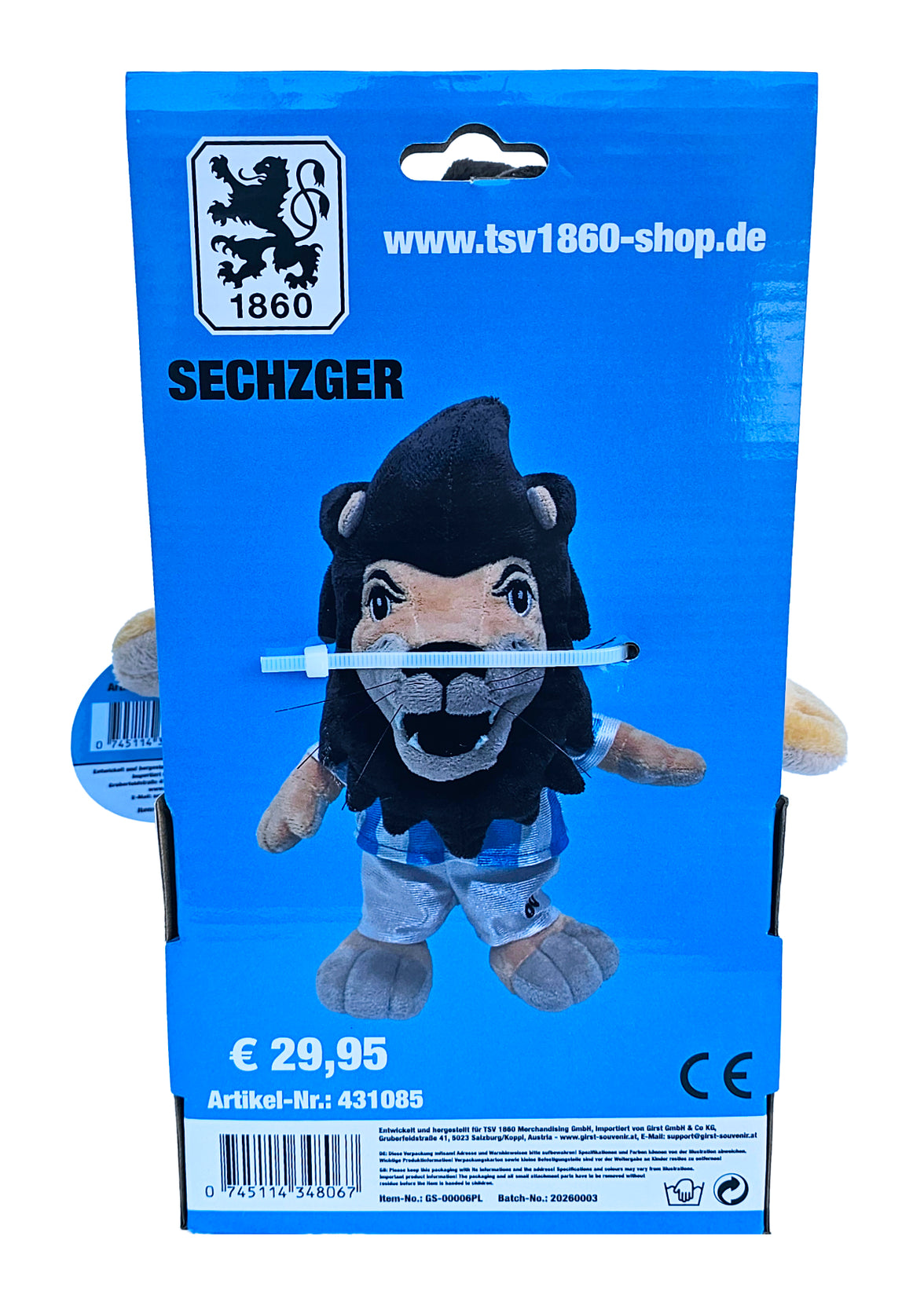 Maskottchen Sechzger