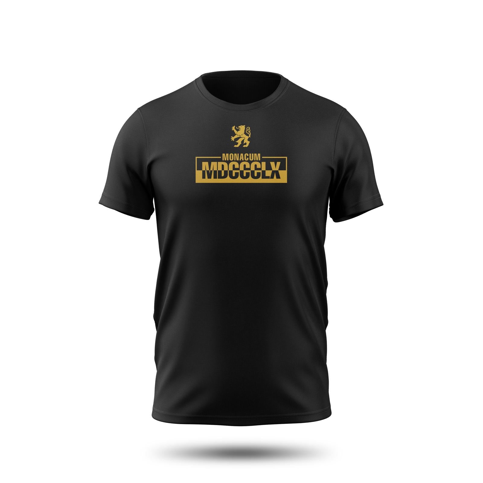 T-Shirt Monacum schwarz