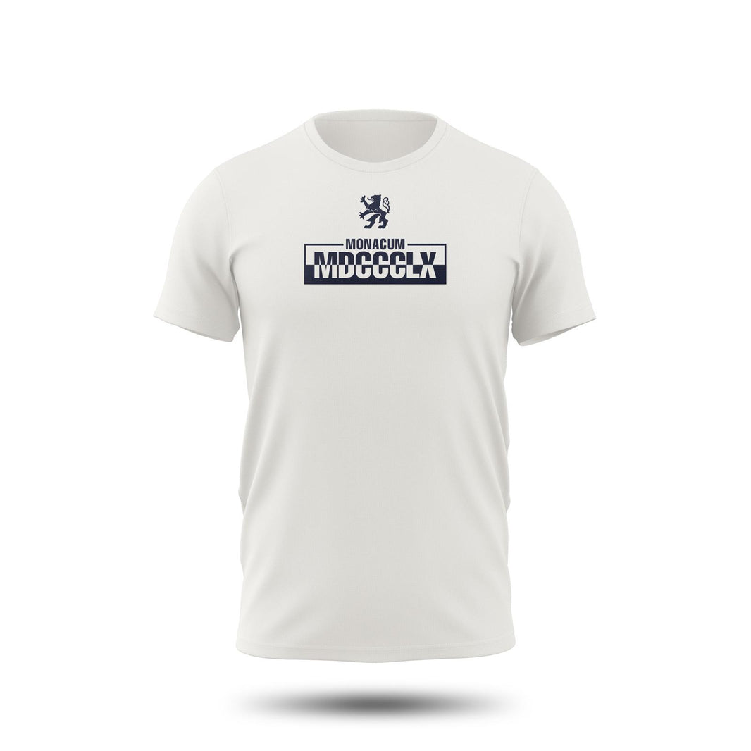 T-Shirt Monacum cremeweiß