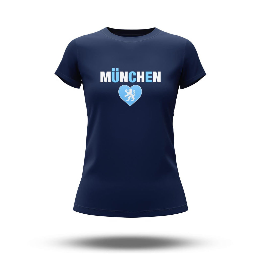Lady T-Shirt München Herz