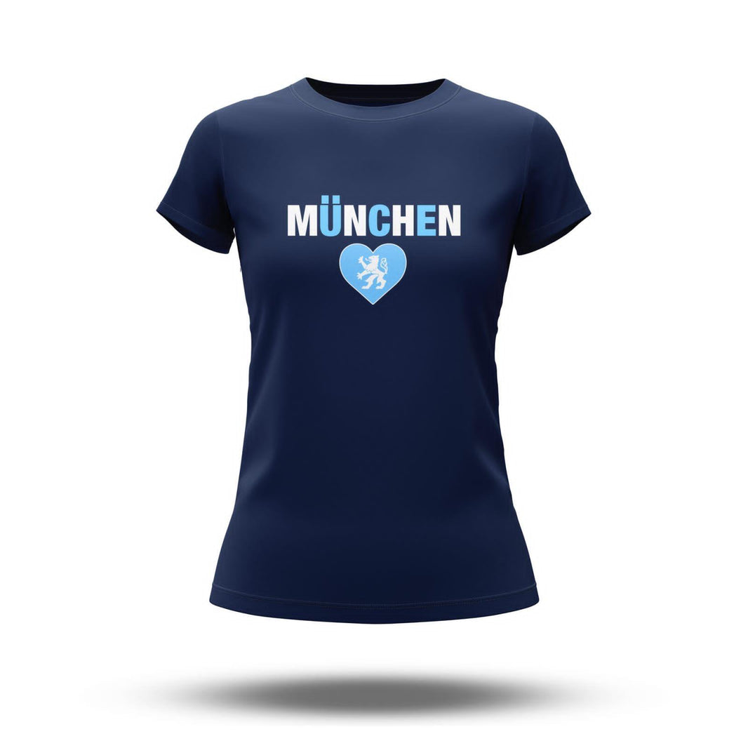 Lady T-Shirt München Herz