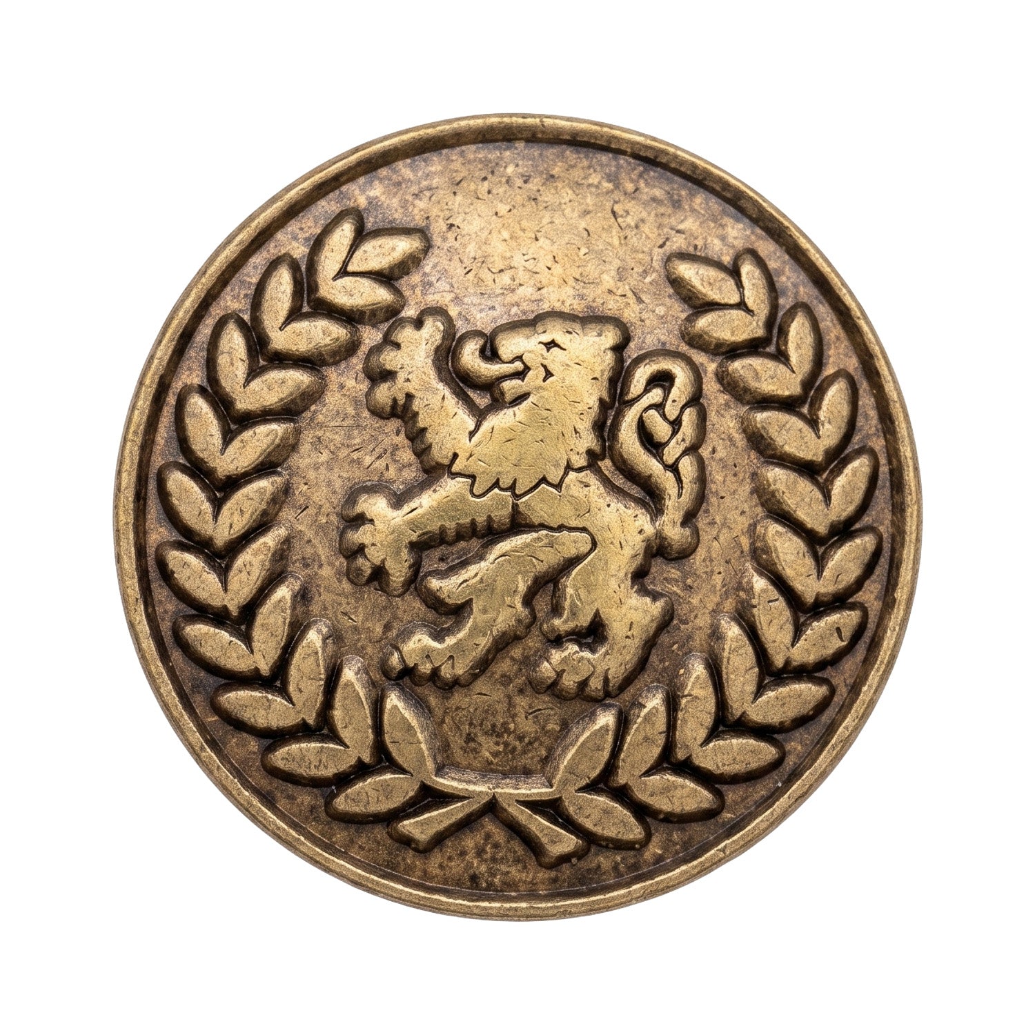 Gaudiknopf Pin Lorbeerkranz
